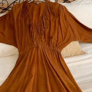 Maglia Suede Dress - Vintage Southwest Style